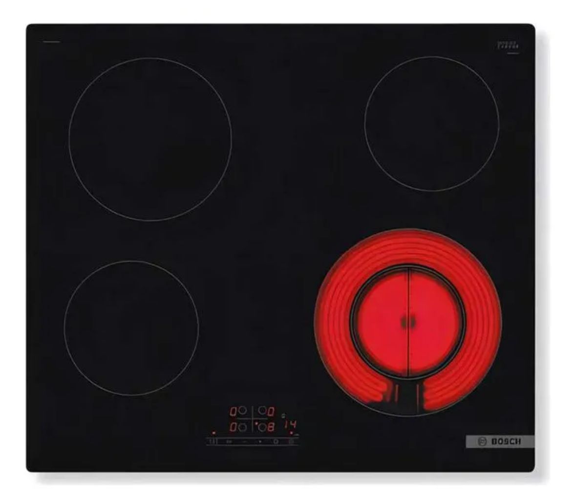 Anafe vitroceramico Bosch 60cm PKF611BB8E segunda vista